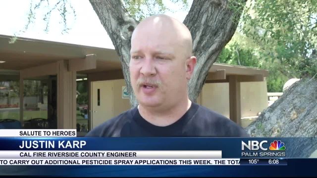 Salute to Heroes: Local Firefighters Save Man From Burning Palm Desert Home