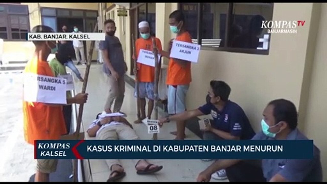 Polres Banjar Catat Kasus Kriminal di Kabupaten Banjar Menurun Dibanding Tahun Lalu