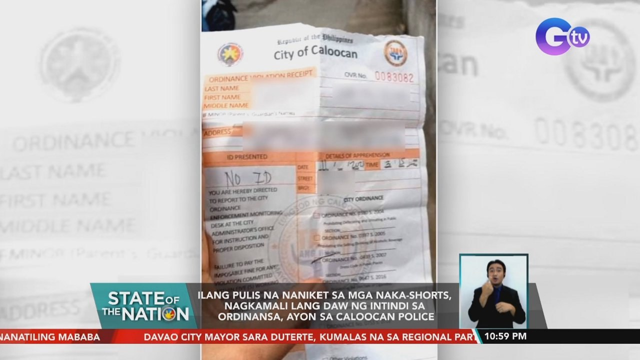 Ilang pulis na naniket sa mga naka-shorts, nagkamali lang daw ng intindi sa ordinansa, ayon sa Caloocan police | SONA