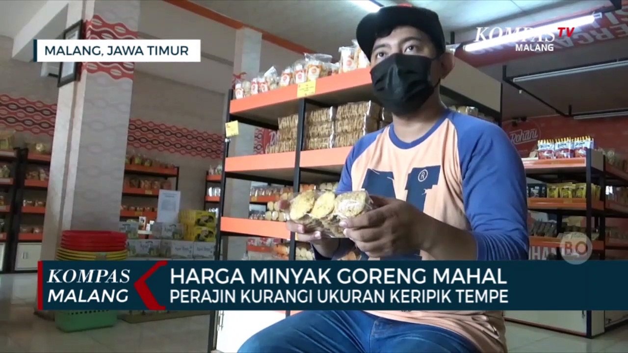 Imbas Minyak Goreng Mahal, Perajin Keripik Tempe Kurangi Ukuran