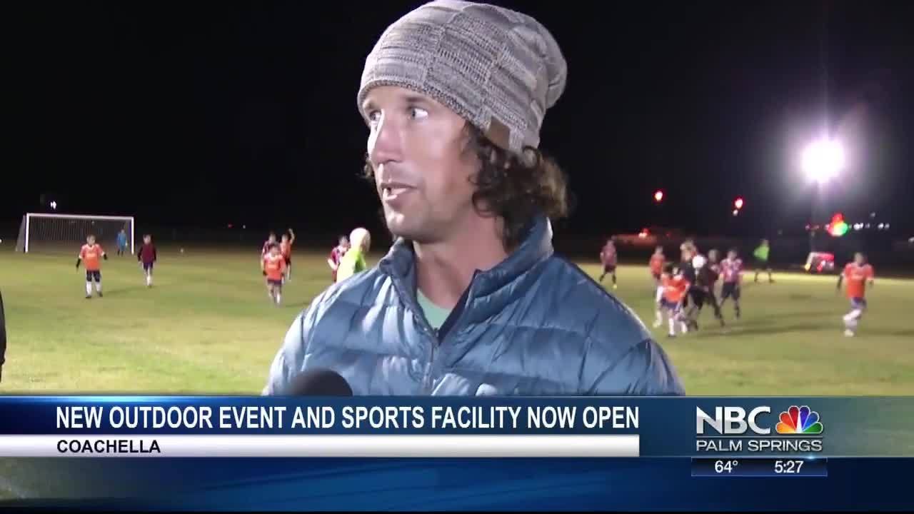 Outdoor Entertainment And Sports Facility Opens In Coachella