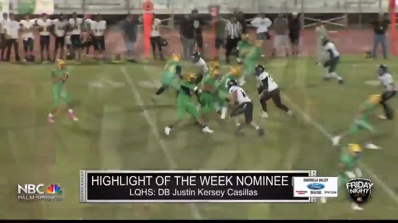 Friday Night Lights: Week 10 Highlight of the Week Nominees