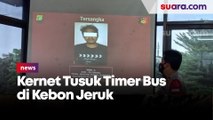 Gara-gara Ngomong Kasar ke Pengamen Wanita, Kernet Tusuk Timer Bus di Kebun Jeruk