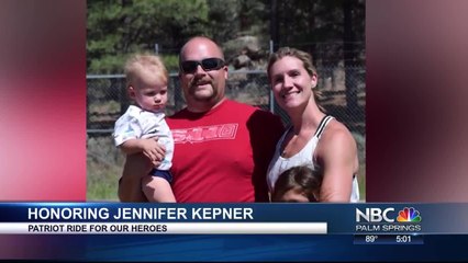Ruiz Honors Jennifer Kepner with Burn Pits Bill