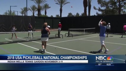 Indian Wells Tennis Garden to Host 2018 USA Pickleball National Championships