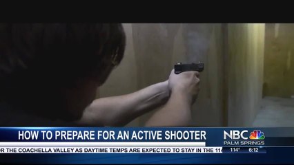 How to prepare for an active shooter