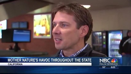 Rain, Mudslides, and Heavy Snow Plow California