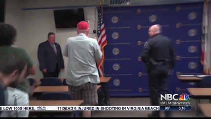 Salute to Indio Police Hero Injured in the Line of Duty