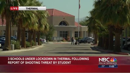 LIVE Thermal Schools Briefly Locked Down in Response to Unspecified Threat