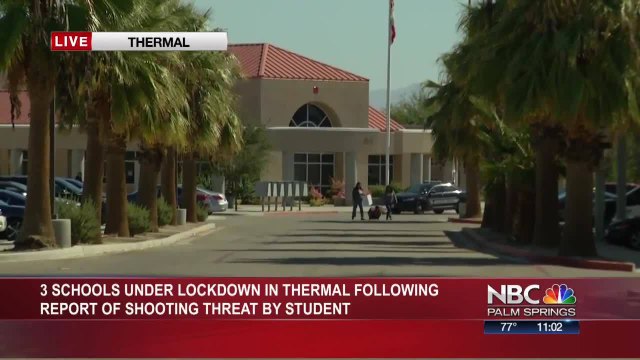 LIVE Thermal Schools Briefly Locked Down in Response to Unspecified Threat