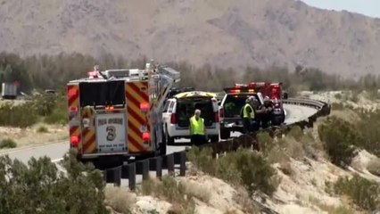 One Dead in Rollover Palm Springs Crash Into River