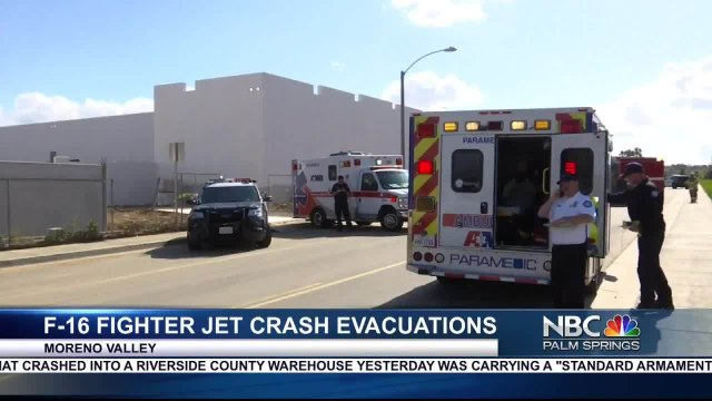 F-16 Fighter Jet Crash Forces Evacuations as Ordnance is Detonated