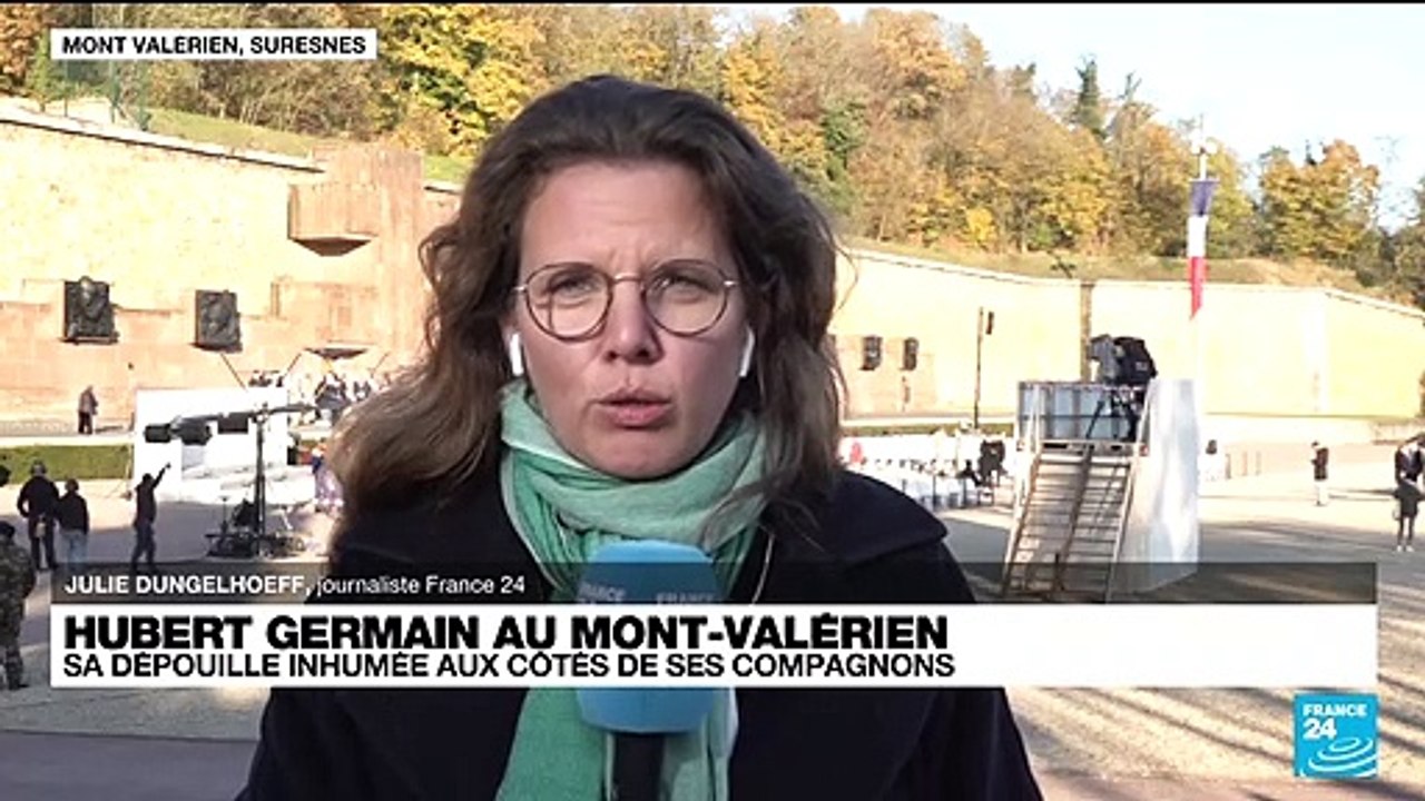 Hubert Germain au Mont-Valérien : sa dépouille inhumée aux côtés de ses compagnons