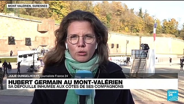 Hubert Germain au Mont-Valérien : sa dépouille inhumée aux côtés de ses compagnons