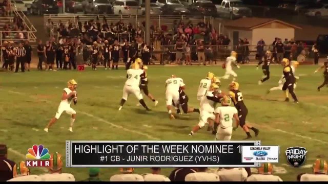 Friday Night Lights: Week 4 Highlight of the Week Nominees