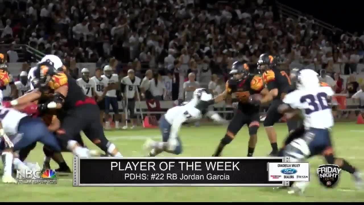 Friday Night Lights: Jordan Garcia Wins Player of the Week