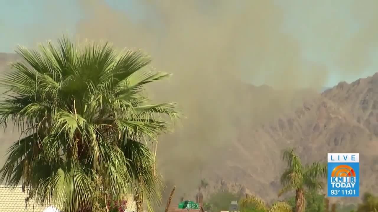 House Fire Develops in Live Shot