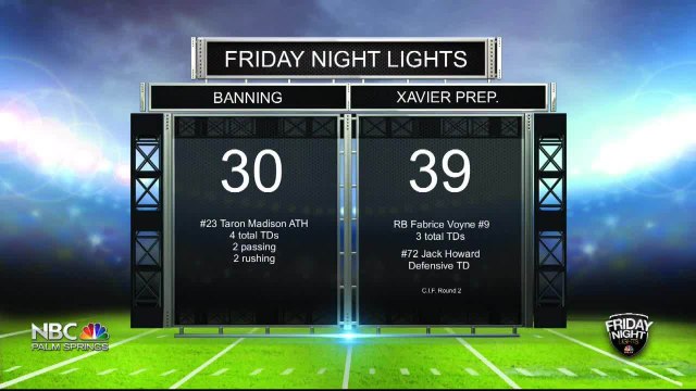 Friday Night Lights: CIF-SS First Round Highlights and Final Scores