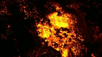 La UME y el IGME por primera vez cogen muestras del frontal de la fajana