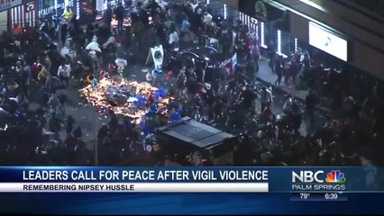 LA Leaders Call for Peace After Nipsey Hussle's Death and Chaotic Vigil