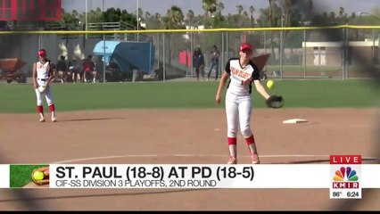 Second Round CIF-SS Softball Highlights