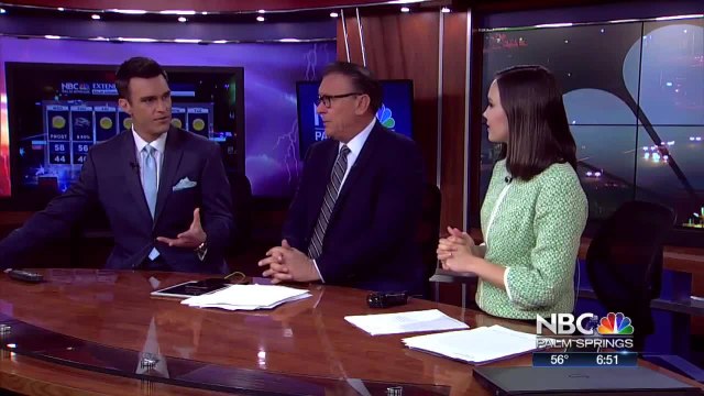 Lauren Gino and Mike Weather Banter