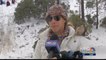 Snowfall At Lower Elevations Drawing Locals And Visitors Too Surrounding Mountains