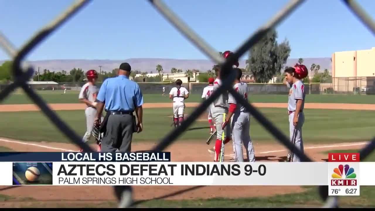 Palm Desert Freshman Max Shor Bombs Home Run in 9-0 Win Over Palm Springs