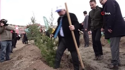 Çorum'da 1 milyon 590 bin fidan toprakla buluştu