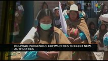 FTS 12:30 11-11:  Bolivian indigenous communities to elect new authorities