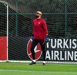 A Milli Futbol Takımı, Cebelitarık maçı hazırlıklarını devam ettirdi
