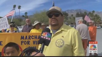 Thousands Demonstrate at Palm Springs 'March For Our Lives'