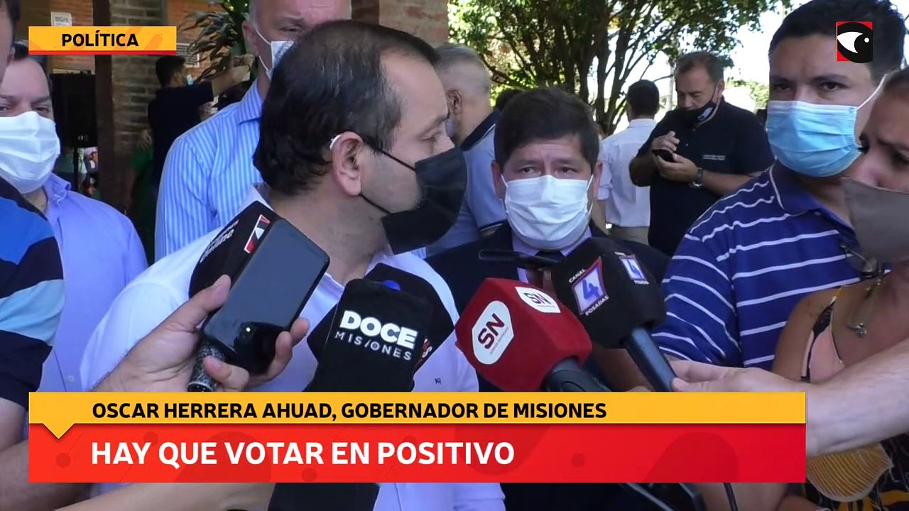Hay que votar en positivo