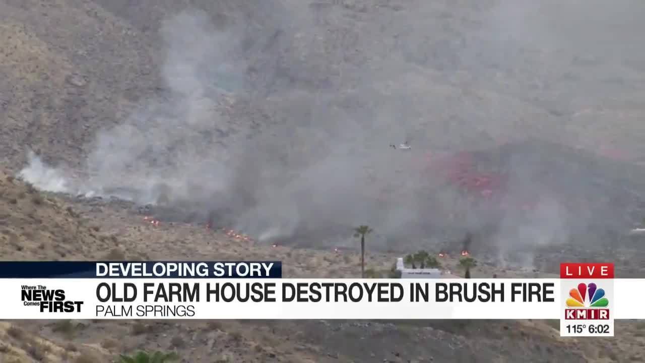 South Palm Springs Brush Fire