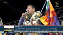 teleSUR Noticias 15:30 11-11: Presidente boliviano Luis Arce encabeza movilización popular