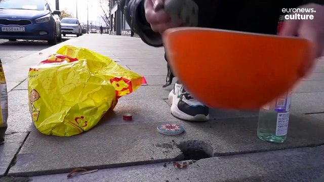 Meet the artist fixing Russia's potholes with beautiful painted sculptures