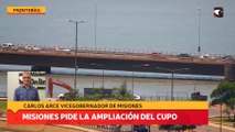 Misiones pide la ampliación del cupo