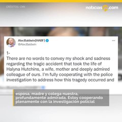 Alec Baldwin dice que tiene el corazón roto tras aparente incidente en el set de Rust