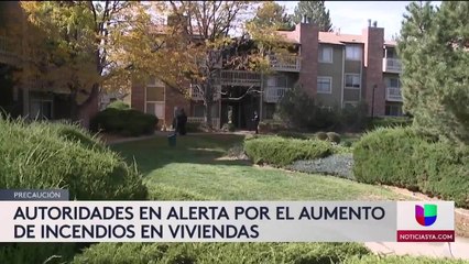 Autoridades en alerta por el aumento de incendios en viviendas