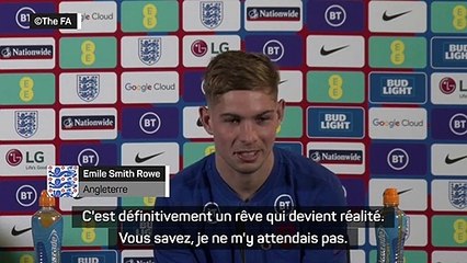 Angleterre - Smith Rowe : "Un rêve qui devient réalité"