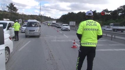 Arnavutköy'de geniş kapsamlı trafik uygulaması, kurallara uymayanlara ceza yağdı