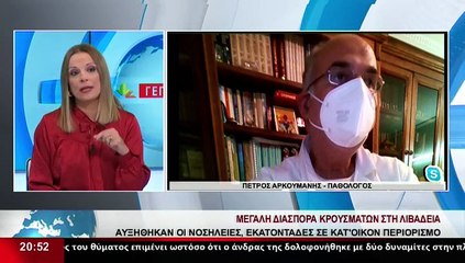 Ο Παθολόγος, Π.Αρκουμάνης, στο δελτίο του Star