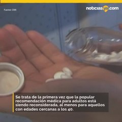 Dejan de recomendar una aspirina diaria para prevenir ataques cardíacos