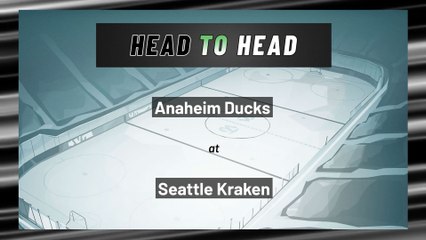 Seattle Kraken vs Anaheim Ducks: Moneyline