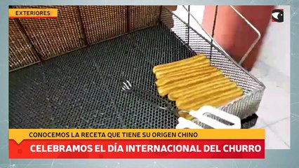 Celebramos el día internacional del churro