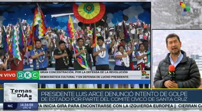 Temas del Día 11-11: Presidente Luis Arce rechaza intentos golpistas de sectores opositores