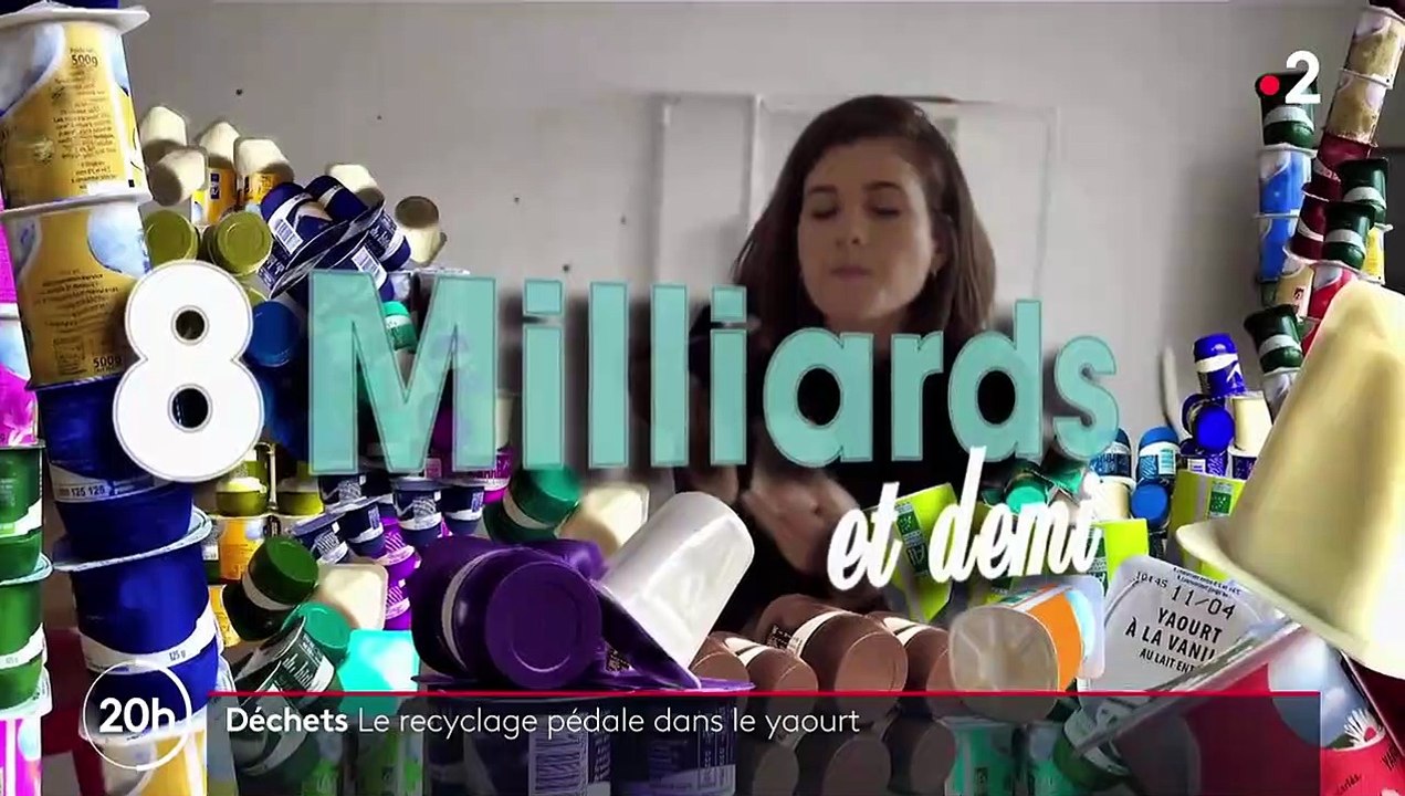 Déchets : la galère du recyclage des pots de yaourt