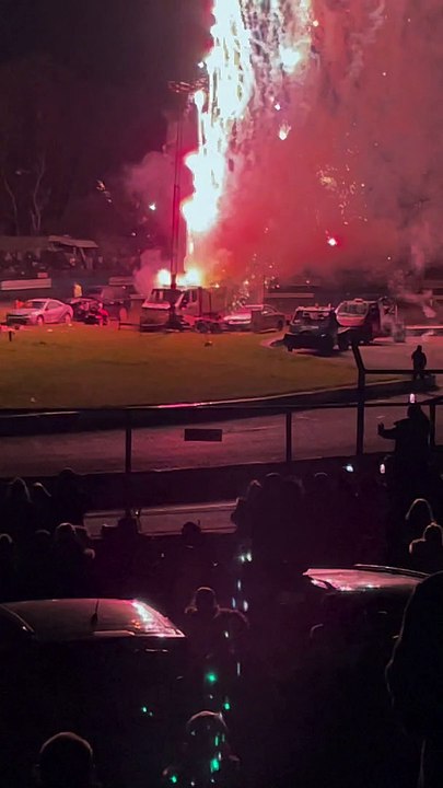 Firework Mishap Puts On A Show