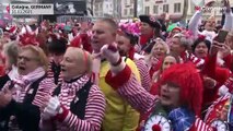 En Allemagne, l'insouciance retrouvée du carnaval en pleine flambée de Covid