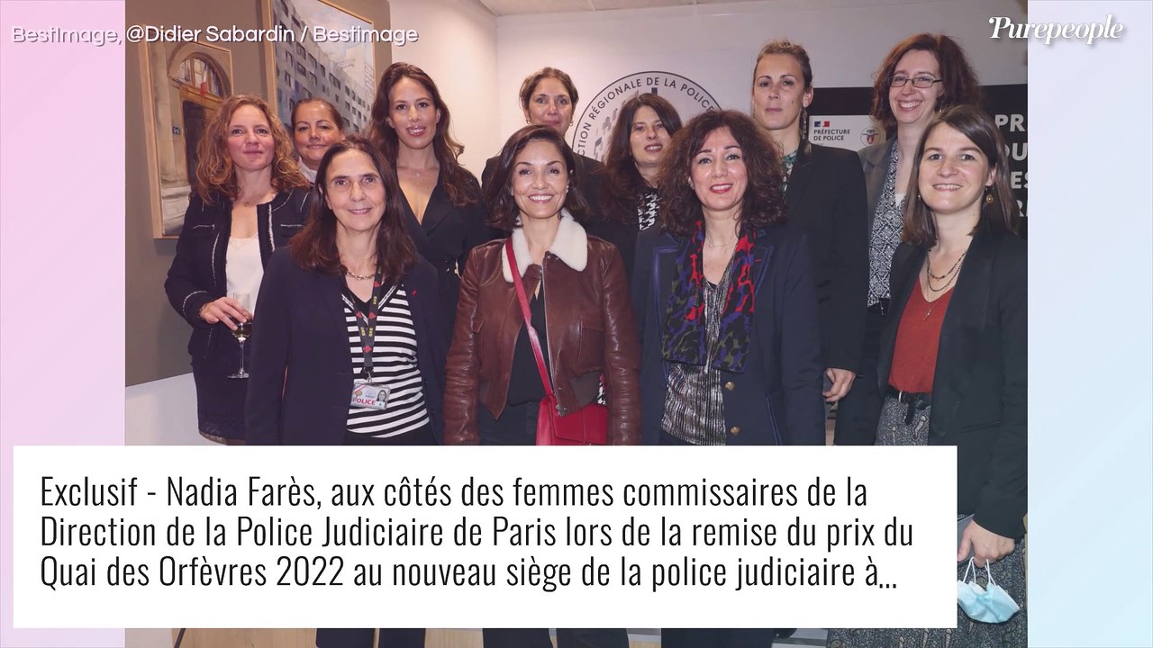 Nadia Farès : Sublime marraine pour le prix du quai des Orfèvres